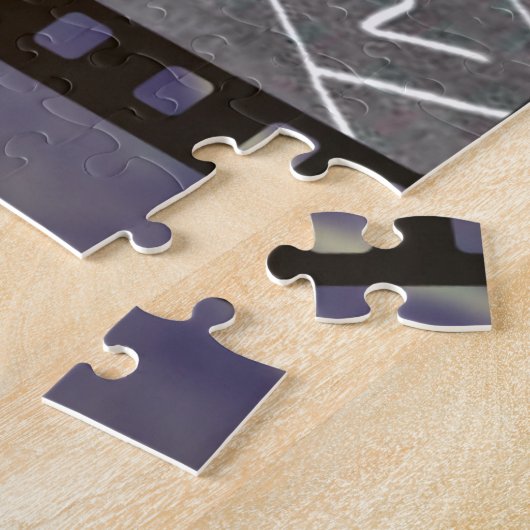 Puzzle Vieux jeu de jeu de marelle (Côté)