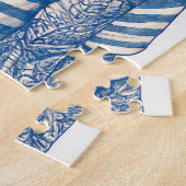 Puzzle Vieux marin mangeant un sandwich (Côté)