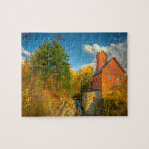 Puzzle Vieux Moulin dans le Vermont