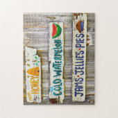 Puzzle Vieux panneaux Vintages américains. (Vertical)