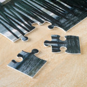 Puzzle Vieux pilier de plage de verger (Côté)