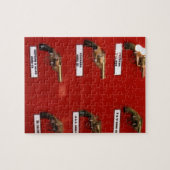 Puzzle Vieux pistolets à six coups occidentaux (Horizontal)