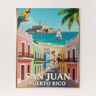 Puzzle Vieux San Juan colonial caribéen