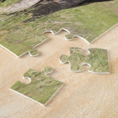 Puzzle Vieux taureau d'éléphant africain - défense cassée (Côté)