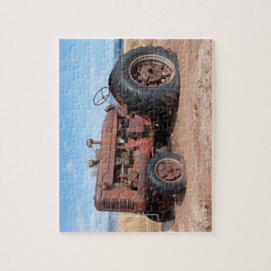 Puzzle Vieux tracteur (Vertical)