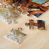 Puzzle Vieux tracteur rustique de ferme dans la décharge (Côté)