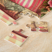 Puzzle Vieux vintage de l'école (Côté)