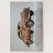 Puzzle Vieux Vintage Rusty Grange Trouver Automobile (Vertical)