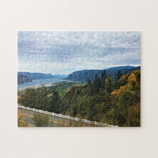 Puzzle View of Columbia River, Gorge de Columbia, OR (Horizontal)