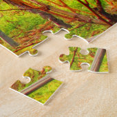 Puzzle vignoble rouge (Côté)