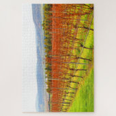 Puzzle vignoble rouge (Vertical)