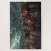 Puzzle Viking Bouclier Mur de Jigsaw (Vertical)