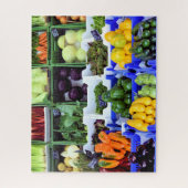 Puzzle Viktualienmarkt Munchen Allemagne - 16x20 - 520 pc (Vertical)