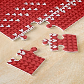 Puzzle Vilain chandail cloches Xmas rennes crochet (Côté)