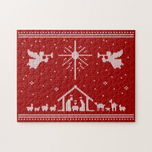Puzzle Vilain Noël Sweet Design Nativité Christian (Horizontal)
