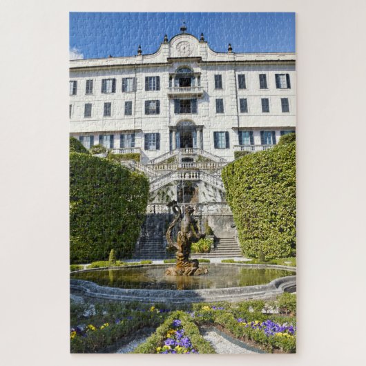 Puzzle Villa Carlotta Côme jardin fontaine (Vertical)