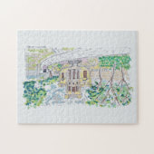 Puzzle Villa Historique Jaune (Horizontal)