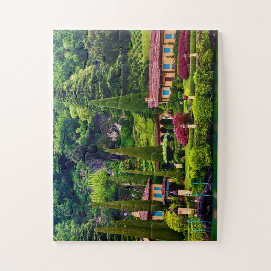 Puzzle Villa Perfection | Lake Como’s Garden Jewel (Vertical)