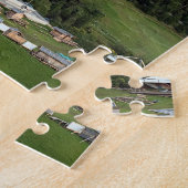 Puzzle Village alpin pittoresque Dolomite Mounts Voyage (Côté)