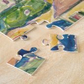 Puzzle Village côtier de la Nouvelle-Angleterre | Maurice (Côté)