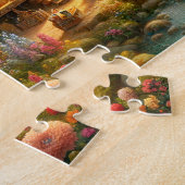 Puzzle Village de Fées Maisons de Fées Magiques Cascade (Côté)
