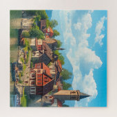 Puzzle Village de Lakeside (Horizontal)