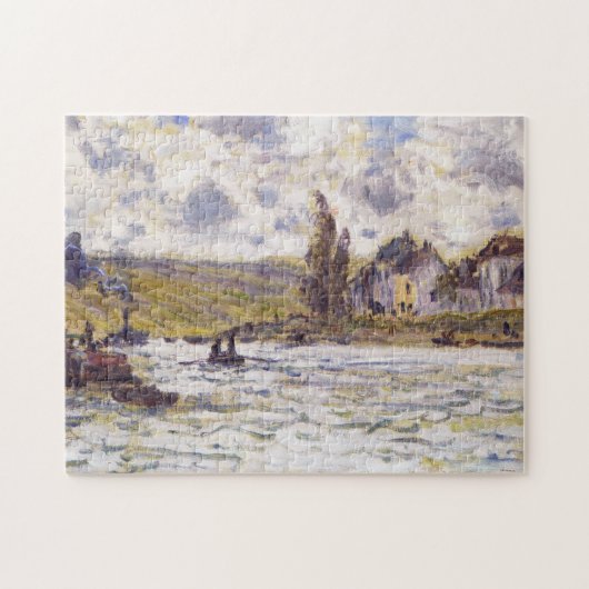 Puzzle Village de Lavacourt Monet Art (Horizontal)