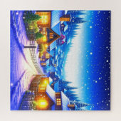 Puzzle Village de Noël (Horizontal)