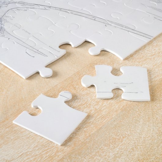 Puzzle Village de Noël (Côté)