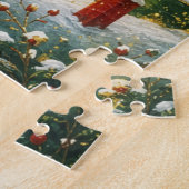 Puzzle Village de Noël Enchanté (Côté)