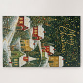 Puzzle Village de Noël Enchanté (Horizontal)