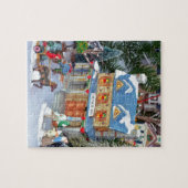 Puzzle Village de Noël miniature (Horizontal)