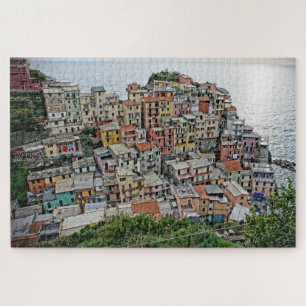 Puzzle Village de pêche de l'Italie - Manarola - 20x30 -