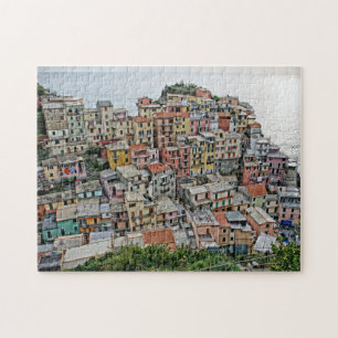 Puzzle Village de pêcheurs italien - Manarola - 11x14 - 2