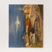 Puzzle Village d'hiver, par Gary Poling (Vertical)