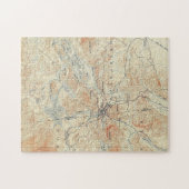 Puzzle Village et zone du lac Saranac à Adirondacks (Horizontal)