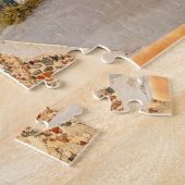 Puzzle Village historique coloré Oia Santorin Grèce (Côté)