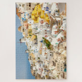 Puzzle Village historique coloré Oia Santorin Grèce (Vertical)