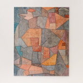 Puzzle Village parmi les rochers par Paul Klee (Vertical)