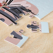 Puzzle Ville animée de St. Louis Surreal Pop Art (Côté)