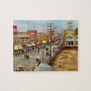 Puzzle Ville - Atlantic City NJ - pilier en acier 1909