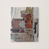Puzzle Ville - Boston Ma - Harbour walk skyline (Vertical)