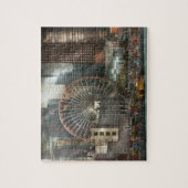 Puzzle Ville - Chicago, IL - Pression des quais (Vertical)