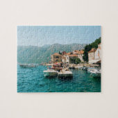 Puzzle Ville côtière de Perast, Monténégro (Horizontal)
