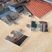 Puzzle Ville croate d'Omis (Côté)