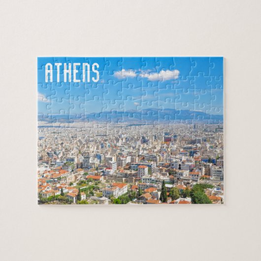 Puzzle Ville d'Athènes, Grèce (Horizontal)