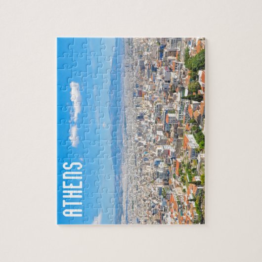 Puzzle Ville d'Athènes, Grèce (Vertical)