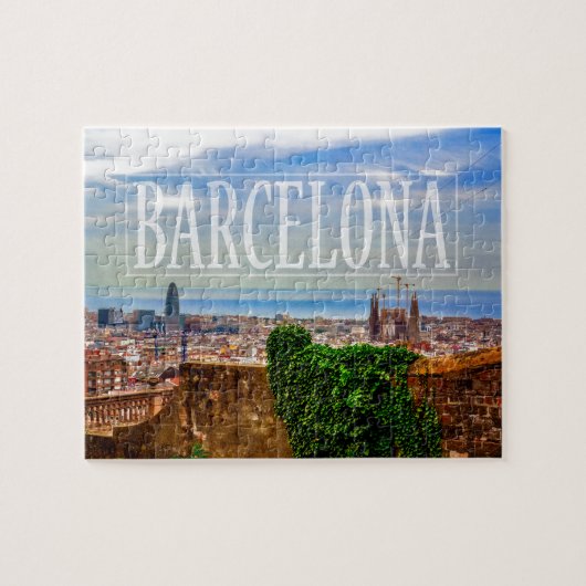 Puzzle Ville de Barcelone (Horizontal)