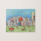 Puzzle Ville de chat (Horizontal)