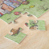 Puzzle Ville de chat (Côté)